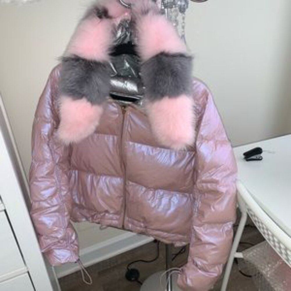 Down Jacket With Fur - image 3